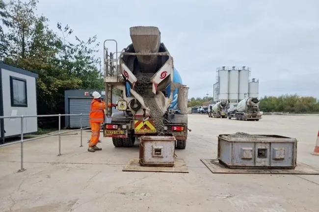 Thử nghiệm sử dụng hạt mịn bê tông tái chế giúp giảm phát thải trong sản xuất xi măng