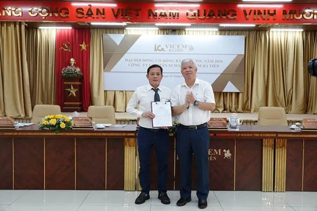 VICEM Hà Tiên thông báo thay đổi thành viên HĐQT