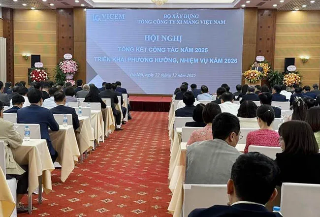 VICEM tổ chức Hội nghị tổng kết năm 2025, triển khai nhiệm vụ năm 2026