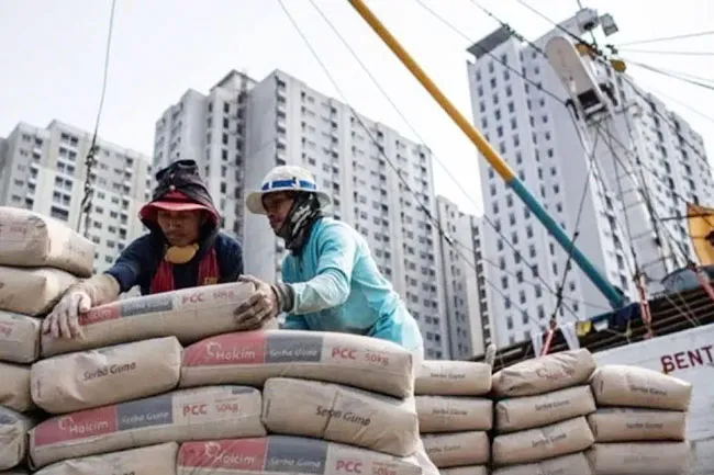 Tiêu thụ xi măng của Indonesia tiếp tục sụt giảm, dự báo cả năm kém khả quan
