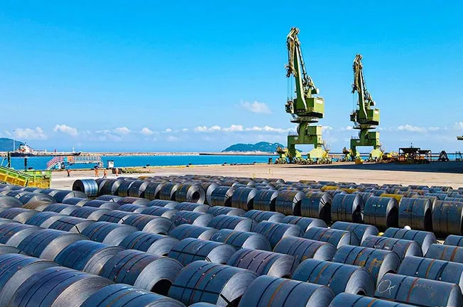 Xuất khẩu thép sang Mỹ giảm 45% vì thuế quan siết chặt