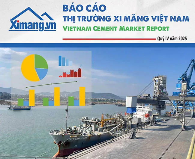 Báo cáo Thị trường Xi măng Việt Nam Quý IV/2025: Khép lại trầm lắng, mở ra kỳ vọng phục hồi