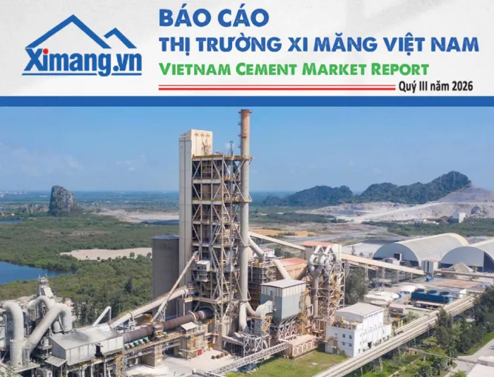Thị trường xi măng Việt Nam quý III/2026: Tiêu thụ nội địa tăng 35%, xuất khẩu chững lại