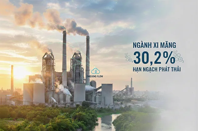Ngành xi măng chiếm hơn 30,2% tổng hạn ngạch phát thải: Quy mô và tác động trong giai đoạn thí điểm