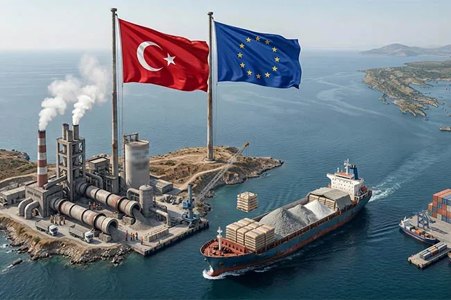 Ngành xi măng Thổ Nhĩ Kỳ đối mặt rào cản xuất khẩu do chưa có giá trị phát thải CBAM riêng