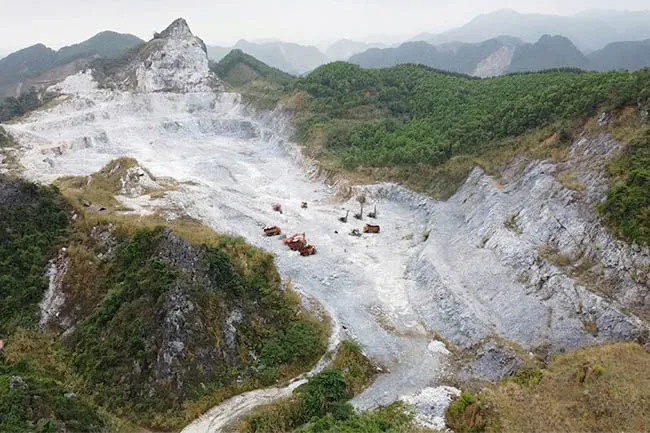 Xi măng Quang Sơn: Sản xuất gián đoạn do vướng mắc cấp phép mỏ đá vôi La Hiên