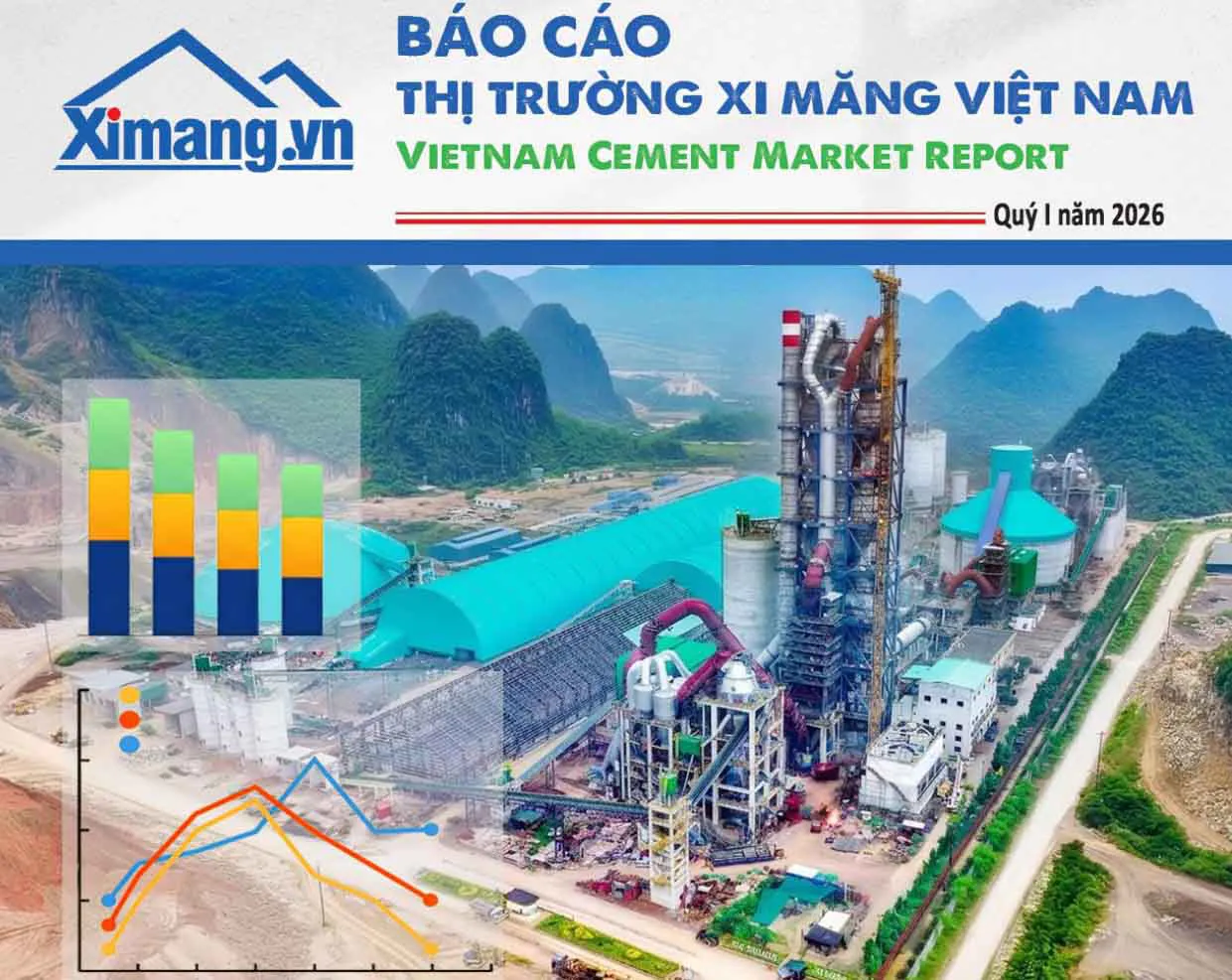 Báo cáo Thị trường Xi măng Việt Nam Quý I/2026: Áp lực chi phí tái định hình cuộc chơi ngành xi măng