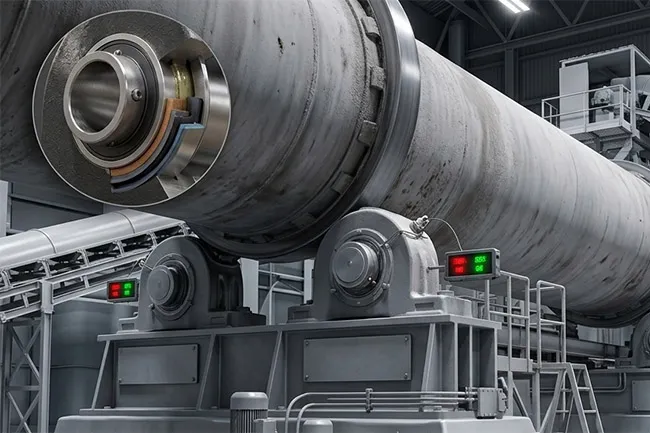 Giải pháp cải thiện tuổi thọ vòng bi trong thiết bị quay trong nhà máy xi măng