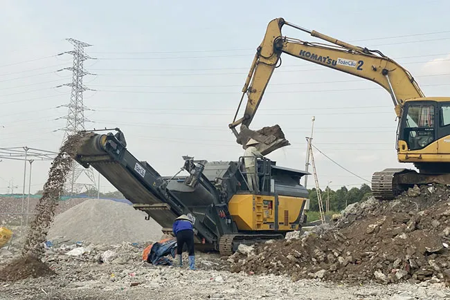Đề xuất tái sử dụng chất thải rắn xây dựng làm vật liệu xây dựng và san lấp