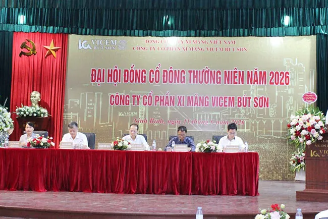 VICEM Bút Sơn tổ chức ĐHĐCĐ thường niên 2026, đặt mục tiêu đầu tư hơn 1.400 tỷ đồng cho chuyển đổi xanh