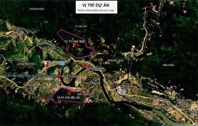 Đề xuất đầu tư tổ hợp nhà máy Xi măng Bạch Đằng và vùng nguyên liệu tại Quảng Trị
