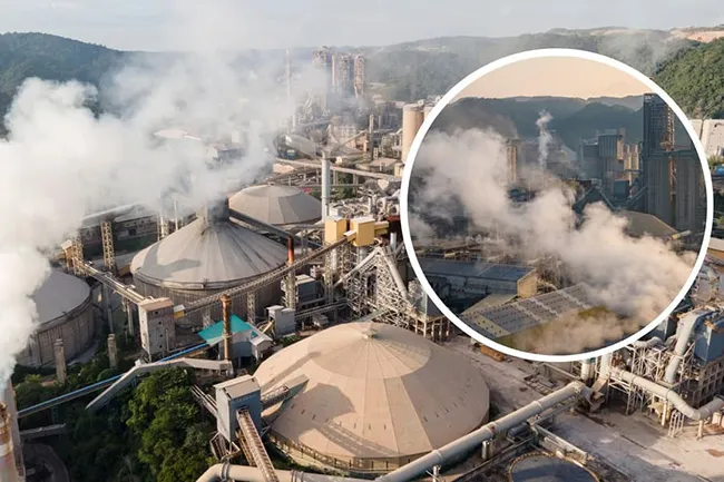 Công nghệ mới giúp nhà máy xi măng thu CO₂ trực tiếp từ không khí