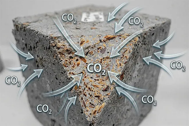Nghiên cứu làm rõ khả năng bê tông hấp thụ CO₂ trong vòng đời công trình