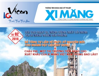 Tập san Thông tin Khoa học Kỹ thuật Xi măng số 2 – 2016