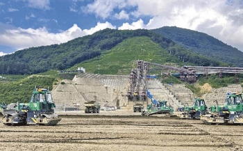Nhật Bản ứng dụng công nghệ bê tông ít carbon mới trong xây dựng đập
