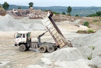Phê duyệt QH thăm dò, khai thác, chế biến và sử dụng các loại khoáng sản làm VLXD
