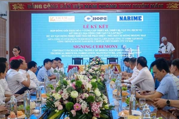 Vicem Hoàng Mai ký hợp đồng cung cấp vật tư, thiết bị cho dự án tận dụng nhiệt thừa khí thải