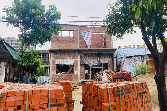 Nhu cầu vật liệu xây dựng tại Nghệ An tăng cao sau bão.