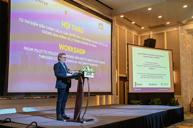 Cơ hội cho kinh tế tuần hoàn từ tiềm năng đồng xử lý rác thải nhựa trong lò nung xi măng.