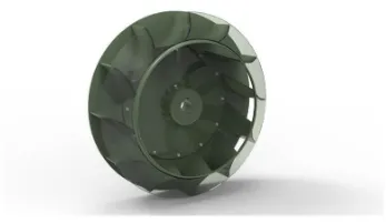 Tối ưu hóa thiết kế rôto và cấu hình quạt cho từng công đoạn trong nhà máy xi măng.