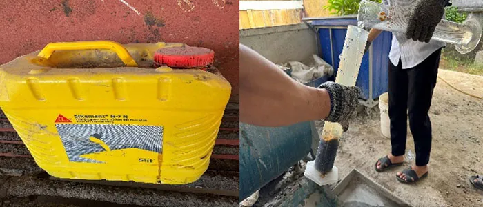 Đ&aacute;nh gi&aacute; t&aacute;c động của tro bay v&agrave; phụ gia h&oacute;a học đến t&iacute;nh chất b&ecirc; t&ocirc;ng xi măng.