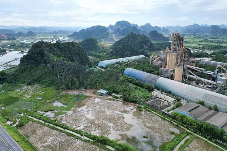 Nguyên liệu sản xuất xi măng