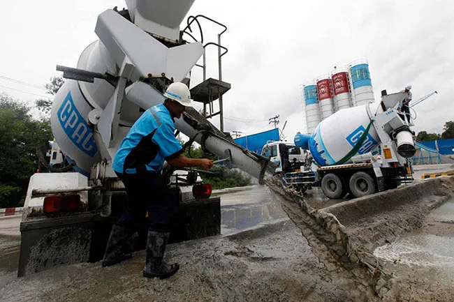 Dự báo nhu cầu xi măng tại Thái Lan giảm 6% trong năm 2025.