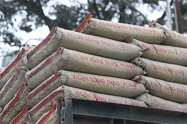Sản phẩm xi măng bao VICEM S&ocirc;ng Thao ch&iacute;nh thức trở lại thị trường.