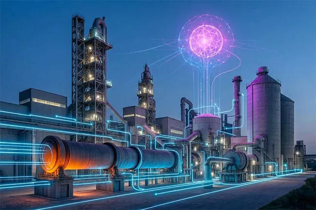 Ứng dụng tr&iacute; tuệ nh&acirc;n tạo trong ng&agrave;nh xi măng gi&uacute;p tối ưu vận h&agrave;nh v&agrave; giảm ph&aacute;t thải.