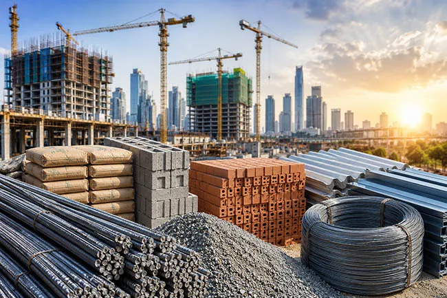 Thị trường vật liệu xây dựng nửa đầu năm 2026 ghi nhận nhiều biến động giá.