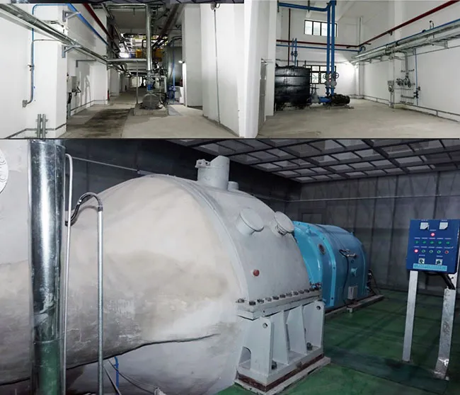 Hệ thống tận dụng nhiệt thừa kh&iacute; thải d&acirc;y chuyền 1 v&agrave; 2 để ph&aacute;t điện tại nh&agrave; m&aacute;y VICEM B&uacute;t Sơn.