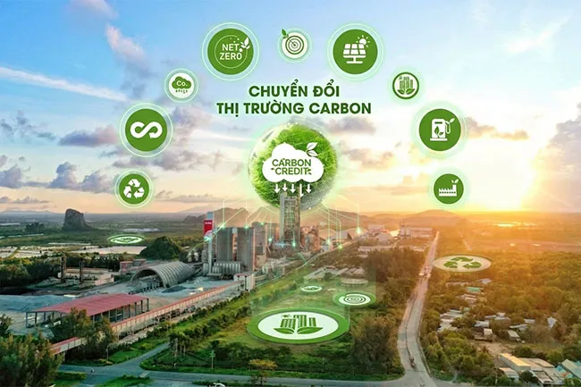 INSEE Việt Nam tham gia S&agrave;n giao dịch carbon, hướng tới mục ti&ecirc;u giảm ph&aacute;t thải.