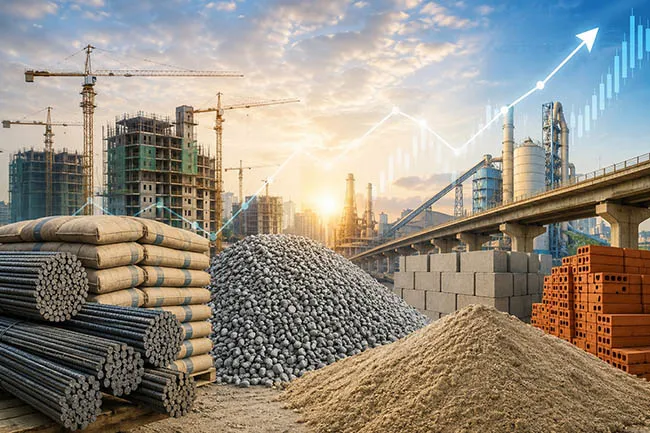 Chính phủ yêu cầu Bộ Xây dựng theo dõi giá vật liệu xây dựng, chi phí xây dựng và nâng cao chất lượng công bố giá tại các địa phương.