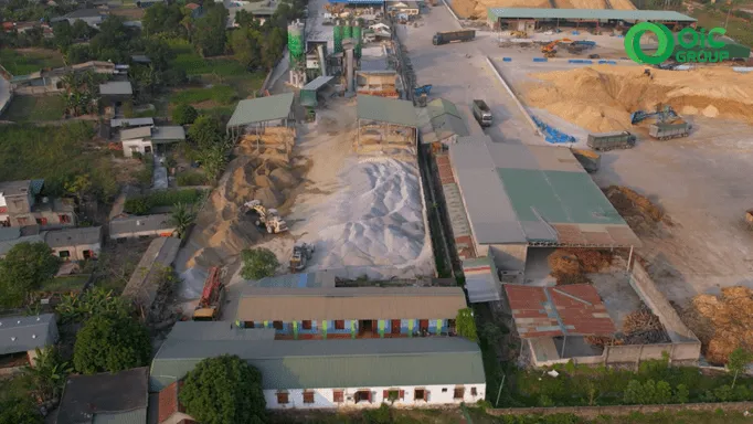 Trạm trộn bê tông Xi măng Đại Dương